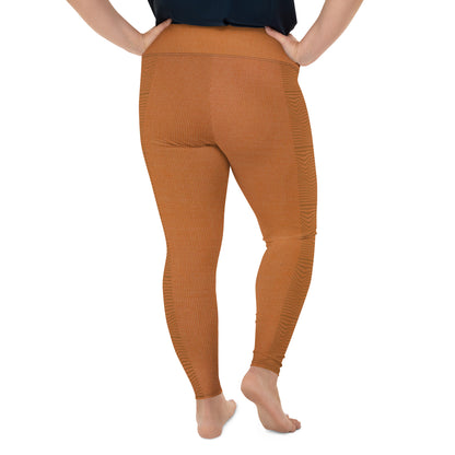 Plus Size Leggings - Rusty Weave
