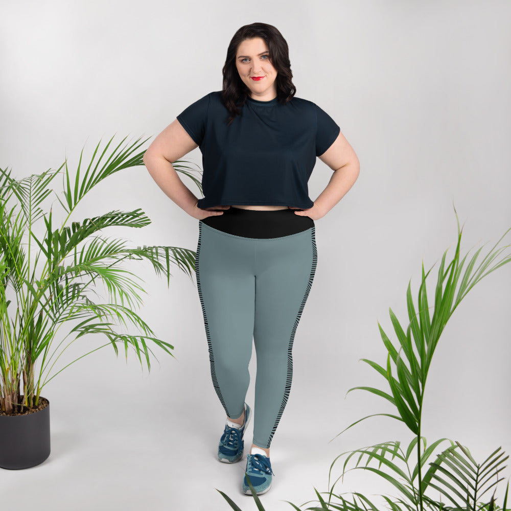 Plus Size Leggings - Gothic