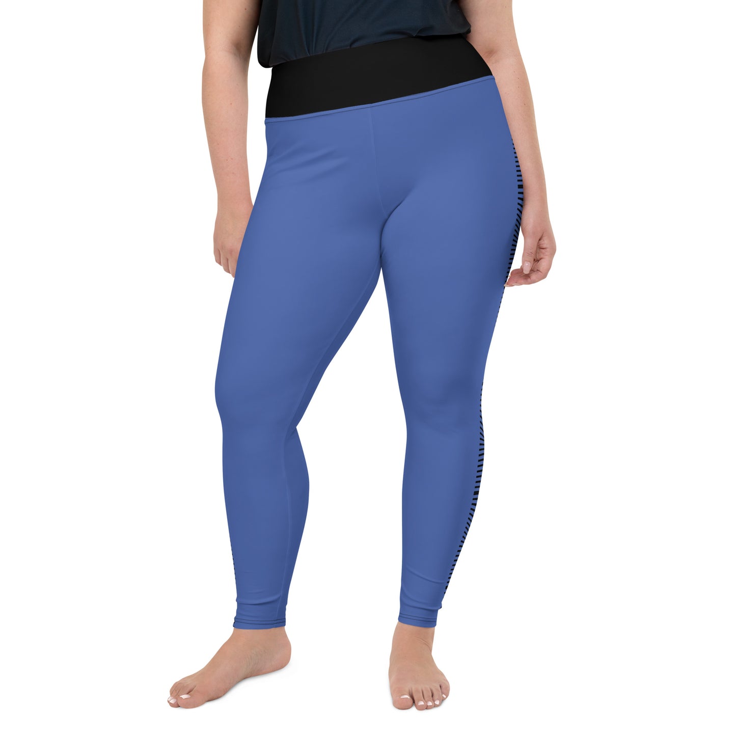Plus Size Leggings - Mariner