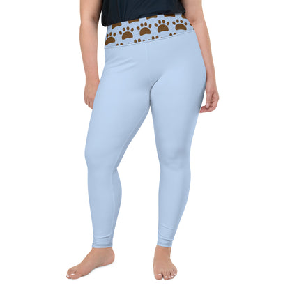 Plus Size Leggings - Bath Time