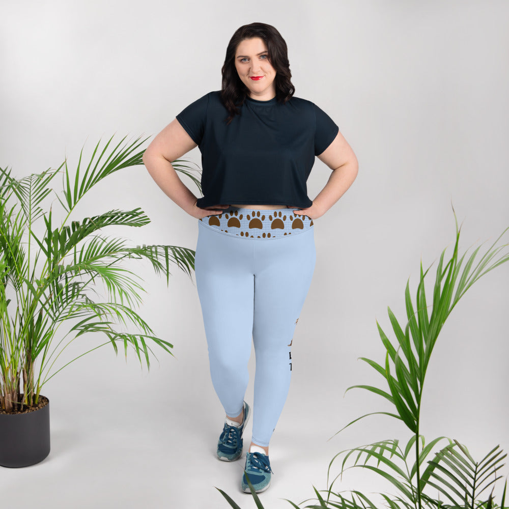 Plus Size Leggings - Bath Time