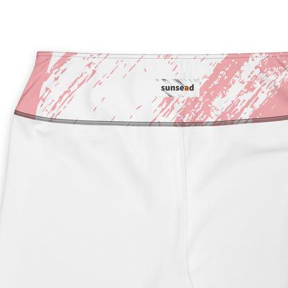 Plus Size Leggings - Pink Splash
