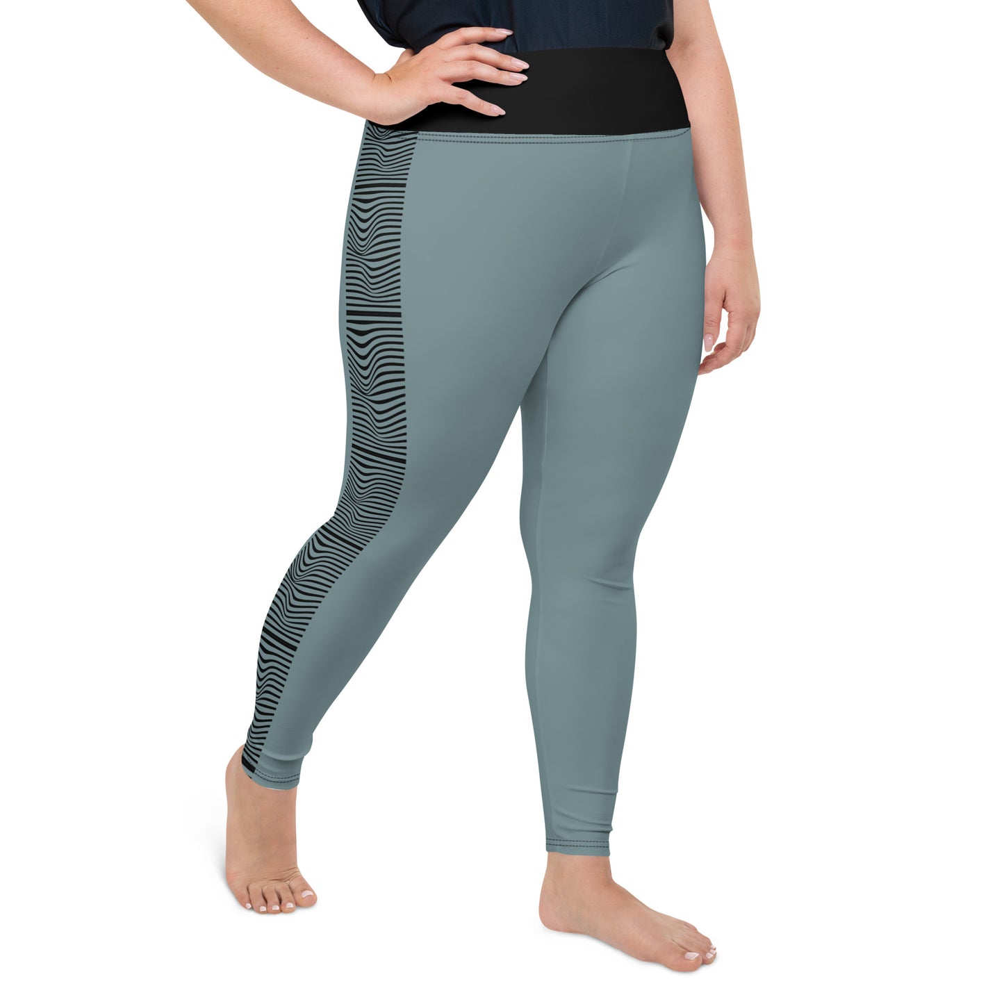 Plus Size Leggings - Gothic