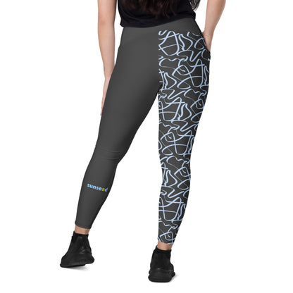 Leggings with pockets - Eclipse Two