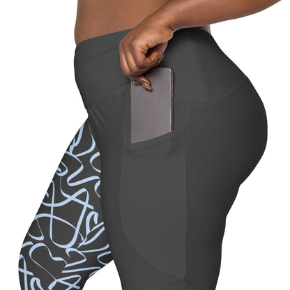 Leggings with pockets - Eclipse Two