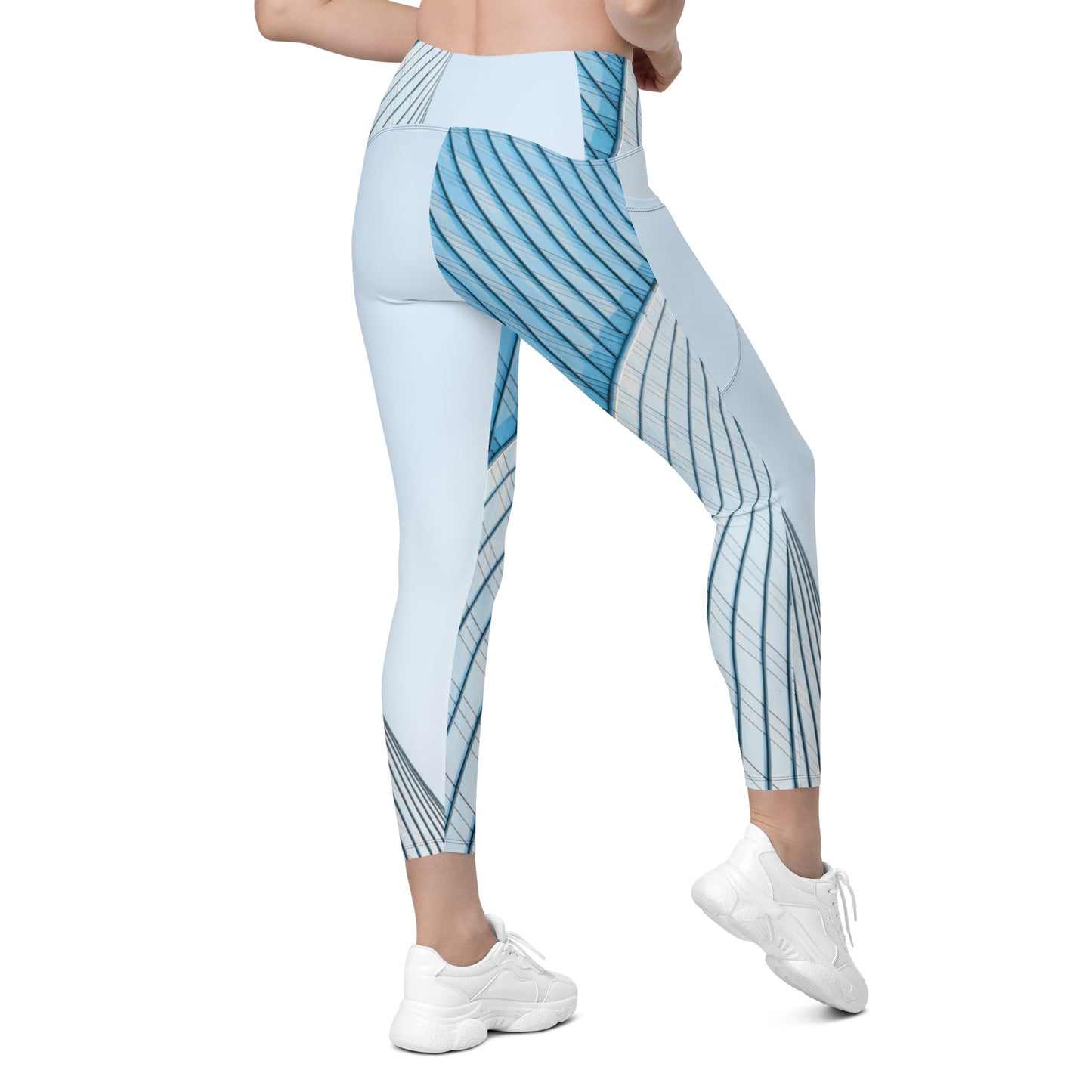 Leggings with pockets - SkyBlue Bridgeline