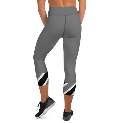 Yoga Capri Leggings - Shades of Grey