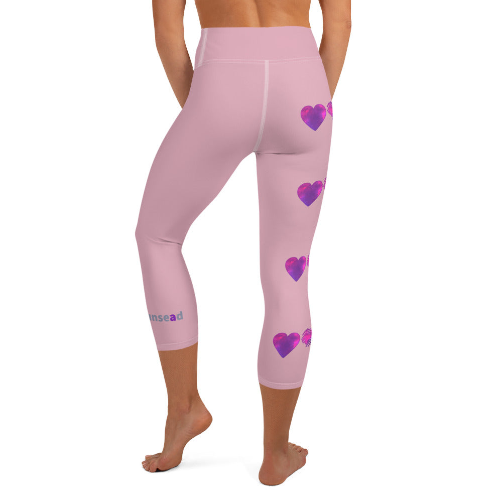 Yoga Capri Leggings - Be Mine*