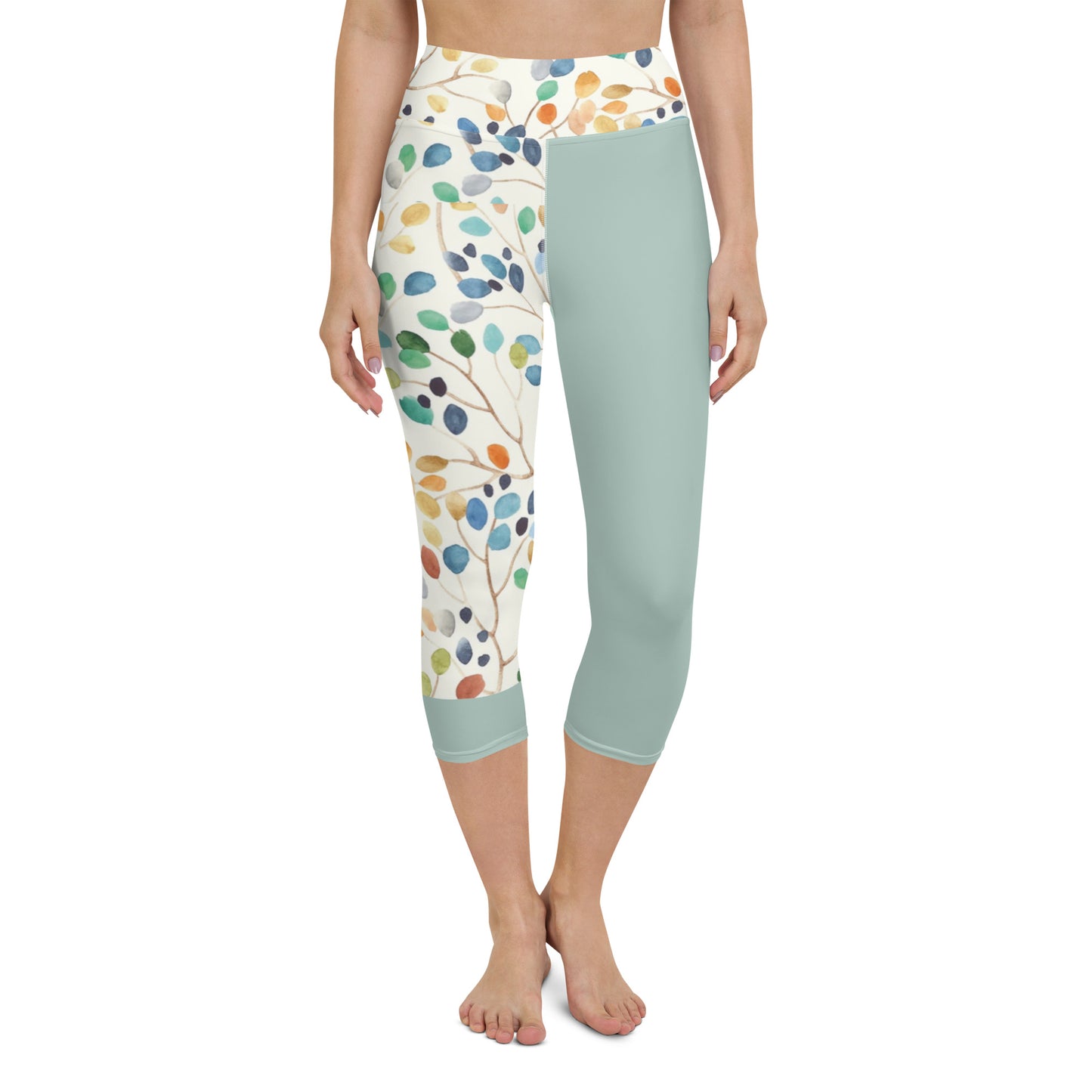 Yoga Capri Leggings - ColorFall