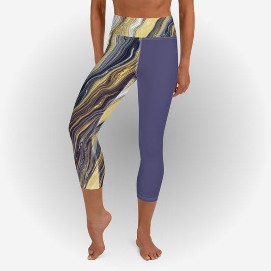 Yoga Capri Leggings - Flow