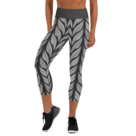 Yoga Capri Leggings - Woven II