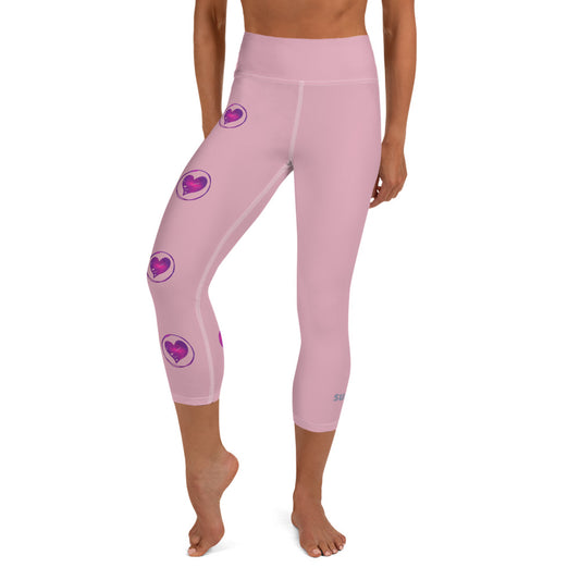 Yoga Capri Leggings - Be Mine*