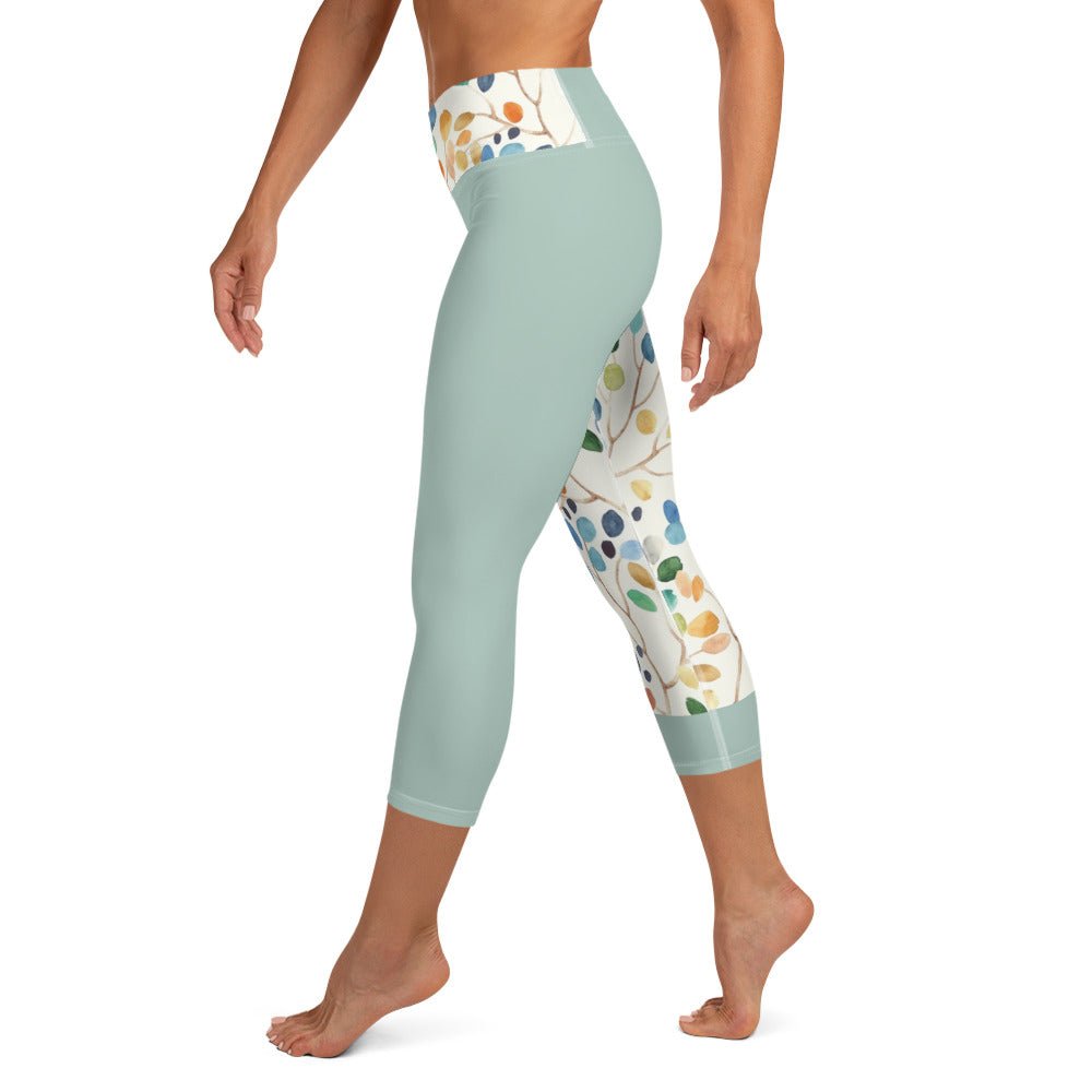 Yoga Capri Leggings - ColorFall