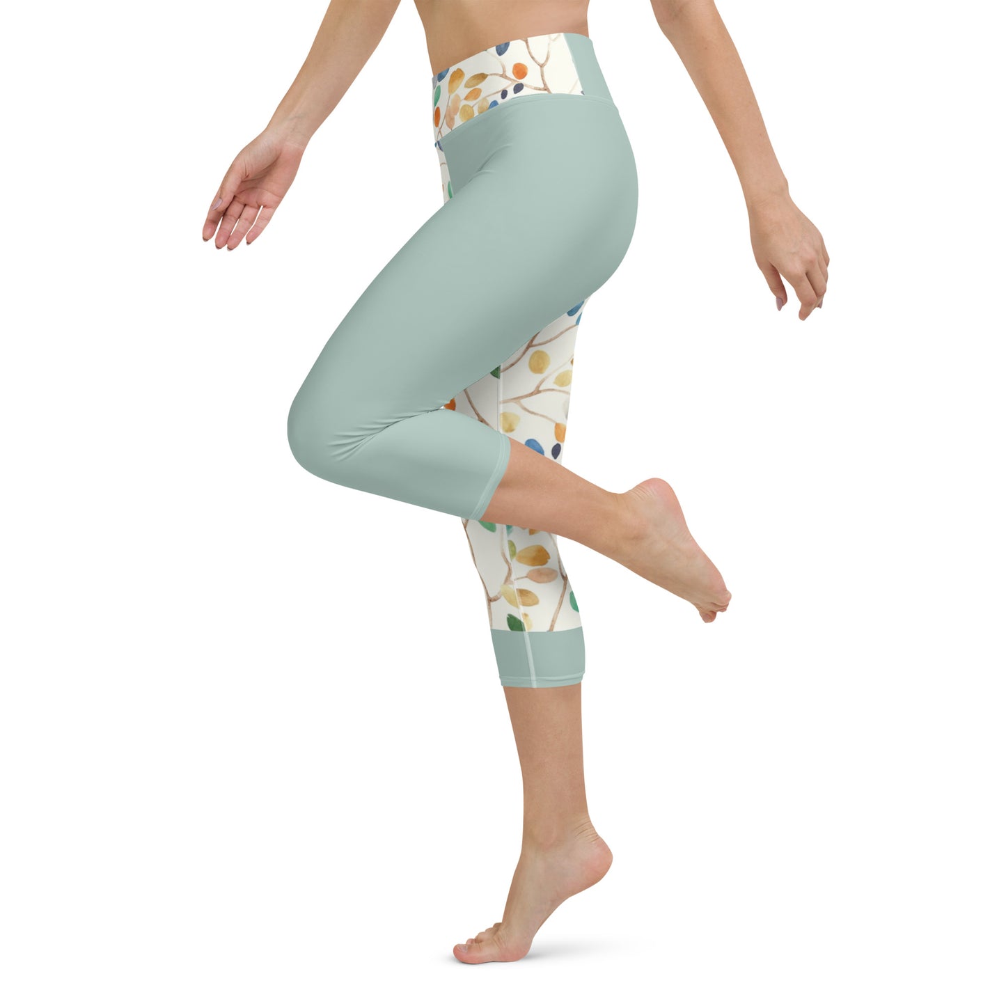 Yoga Capri Leggings - ColorFall