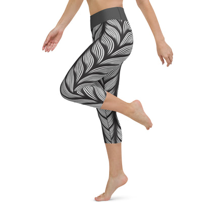 Yoga Capri Leggings - Woven II