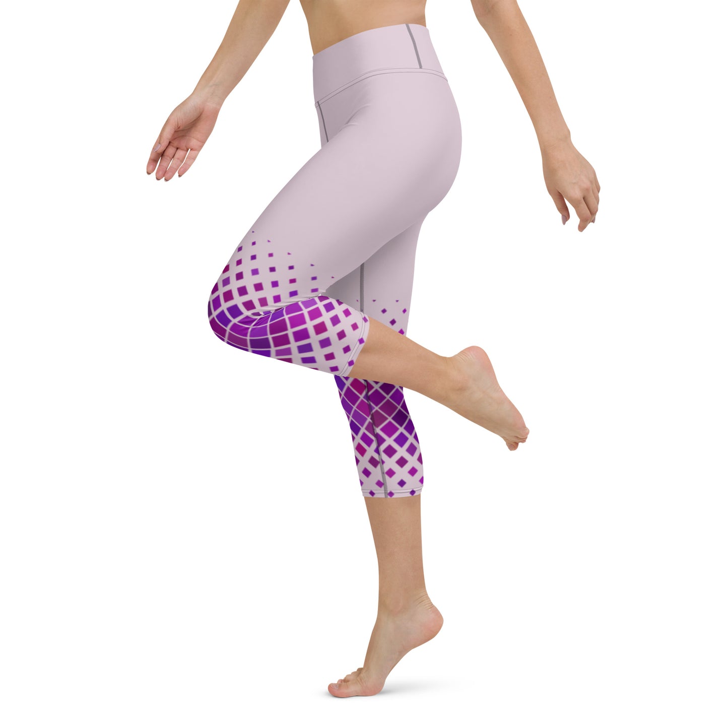 Yoga Capri Leggings - Twilight