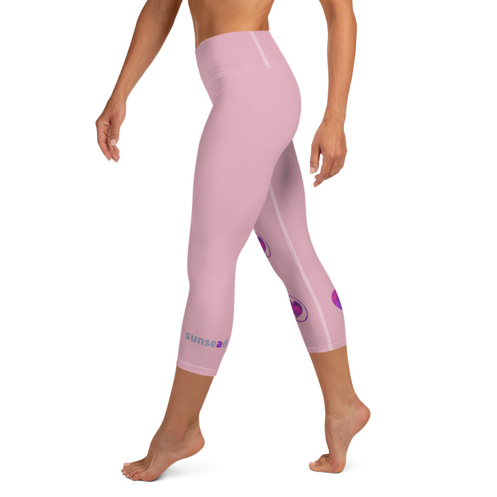 Yoga Capri Leggings - Be Mine*