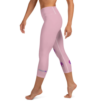 Yoga Capri Leggings - Be Mine*