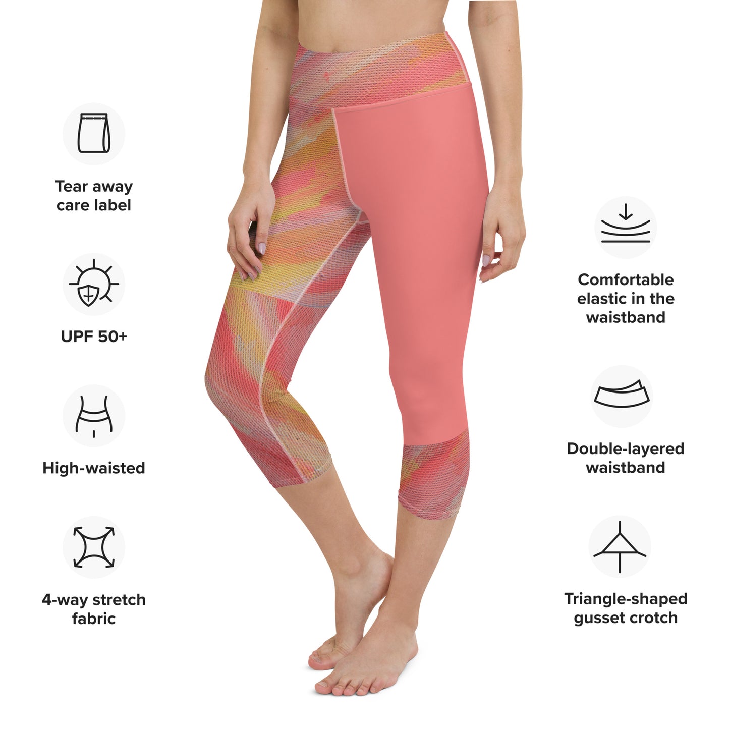 Yoga Capri Leggings - Lifesavers