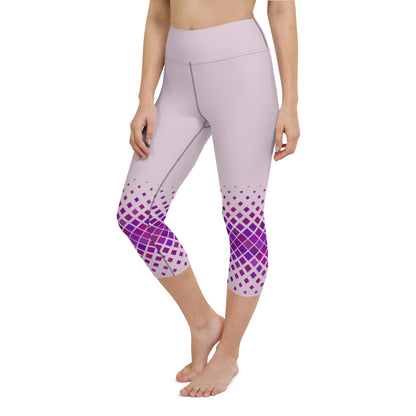 Yoga Capri Leggings - Twilight