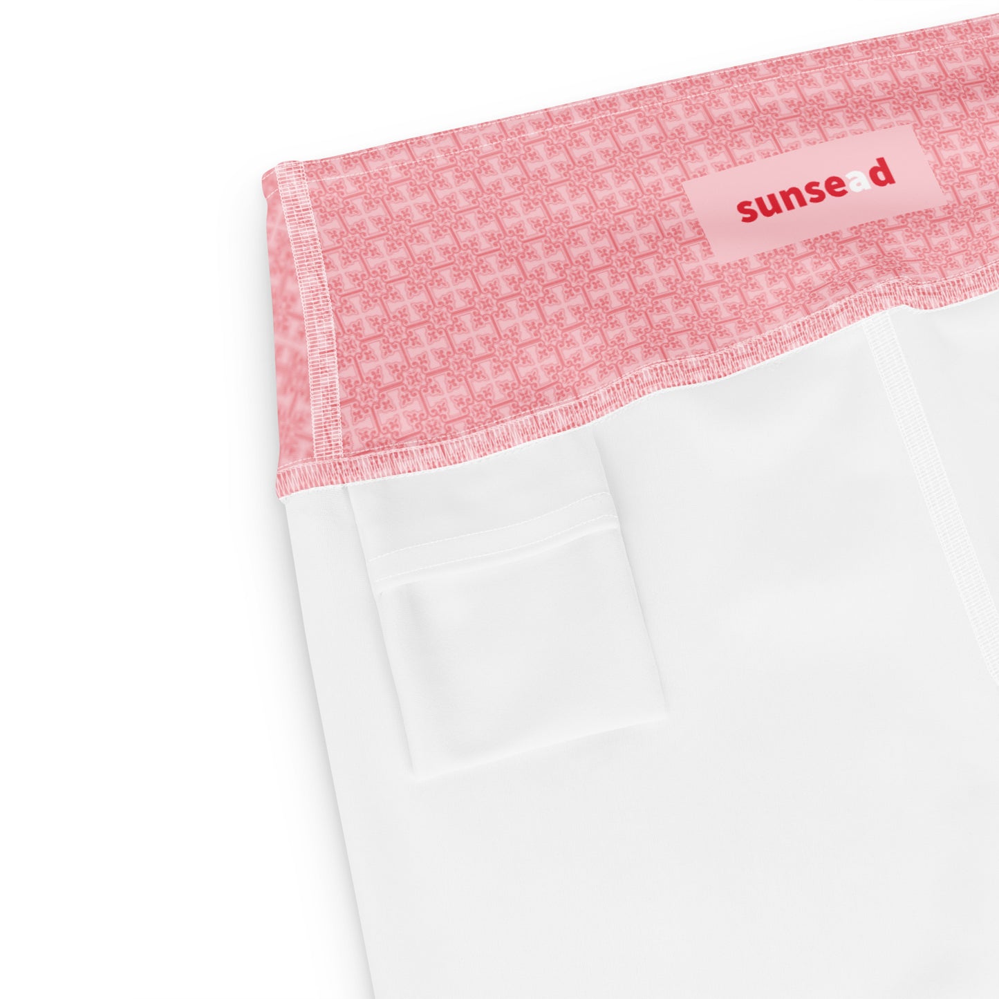 Yoga Capri Leggings - Pink Flamingo