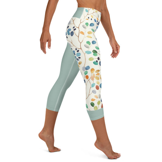 Yoga Capri Leggings - ColorFall