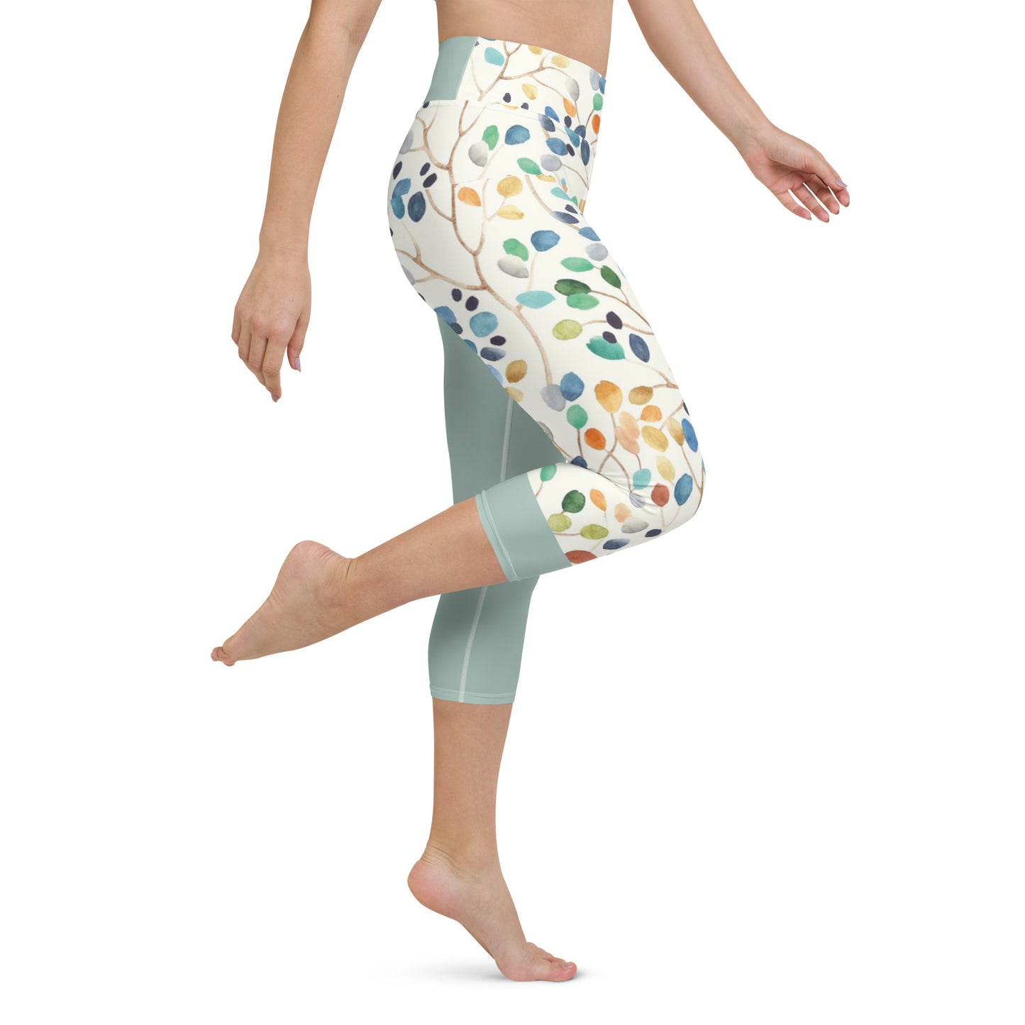 Yoga Capri Leggings - ColorFall