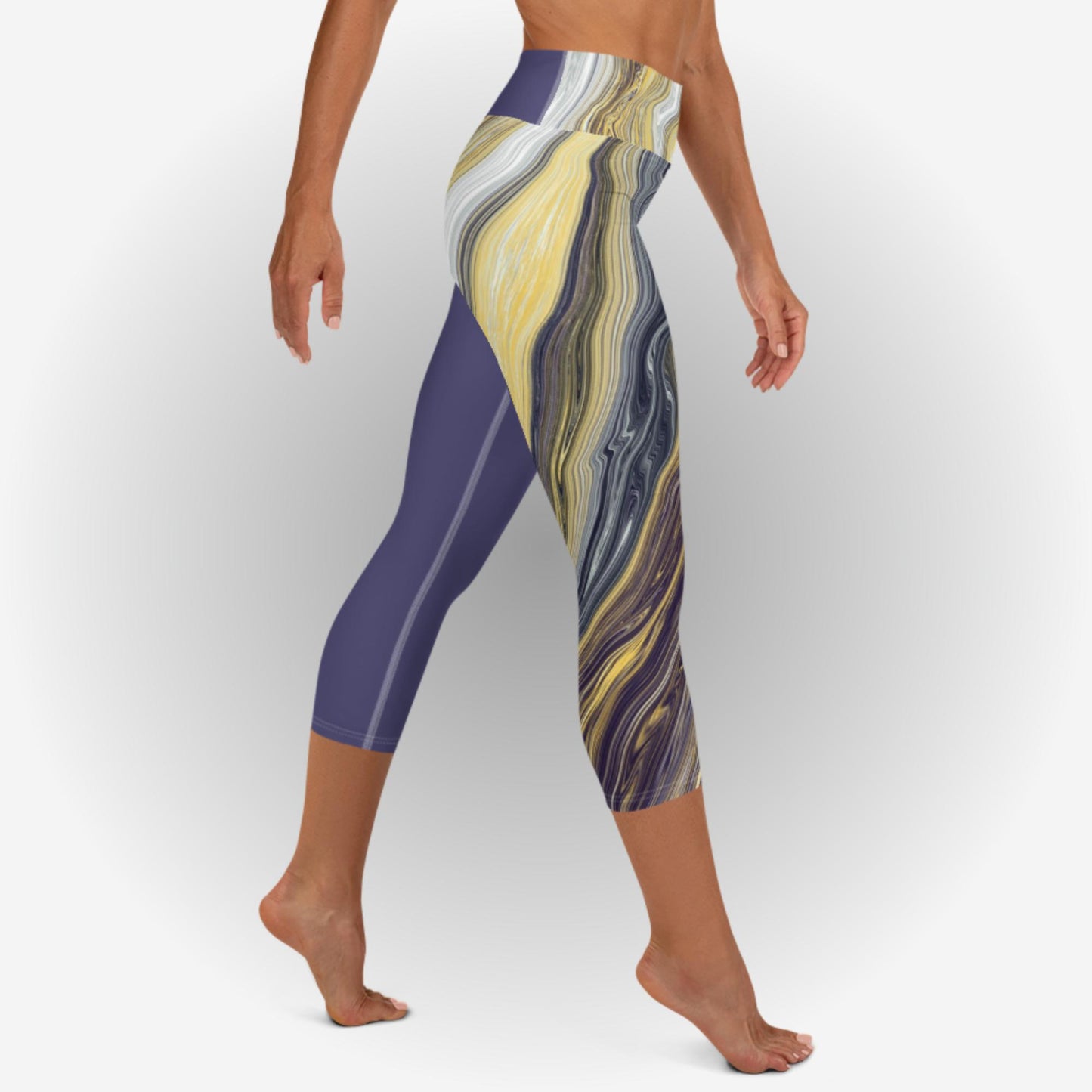 Yoga Capri Leggings - Flow