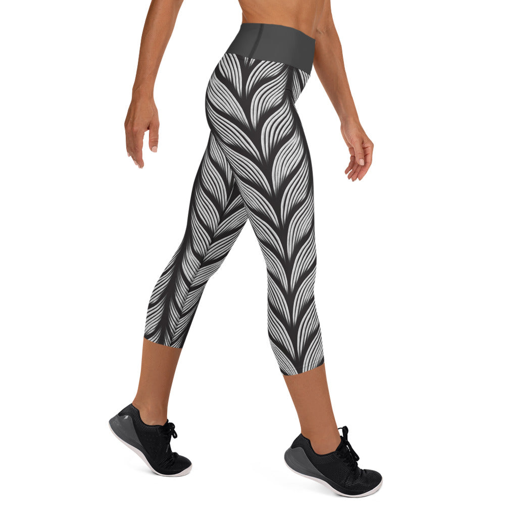 Yoga Capri Leggings - Woven II