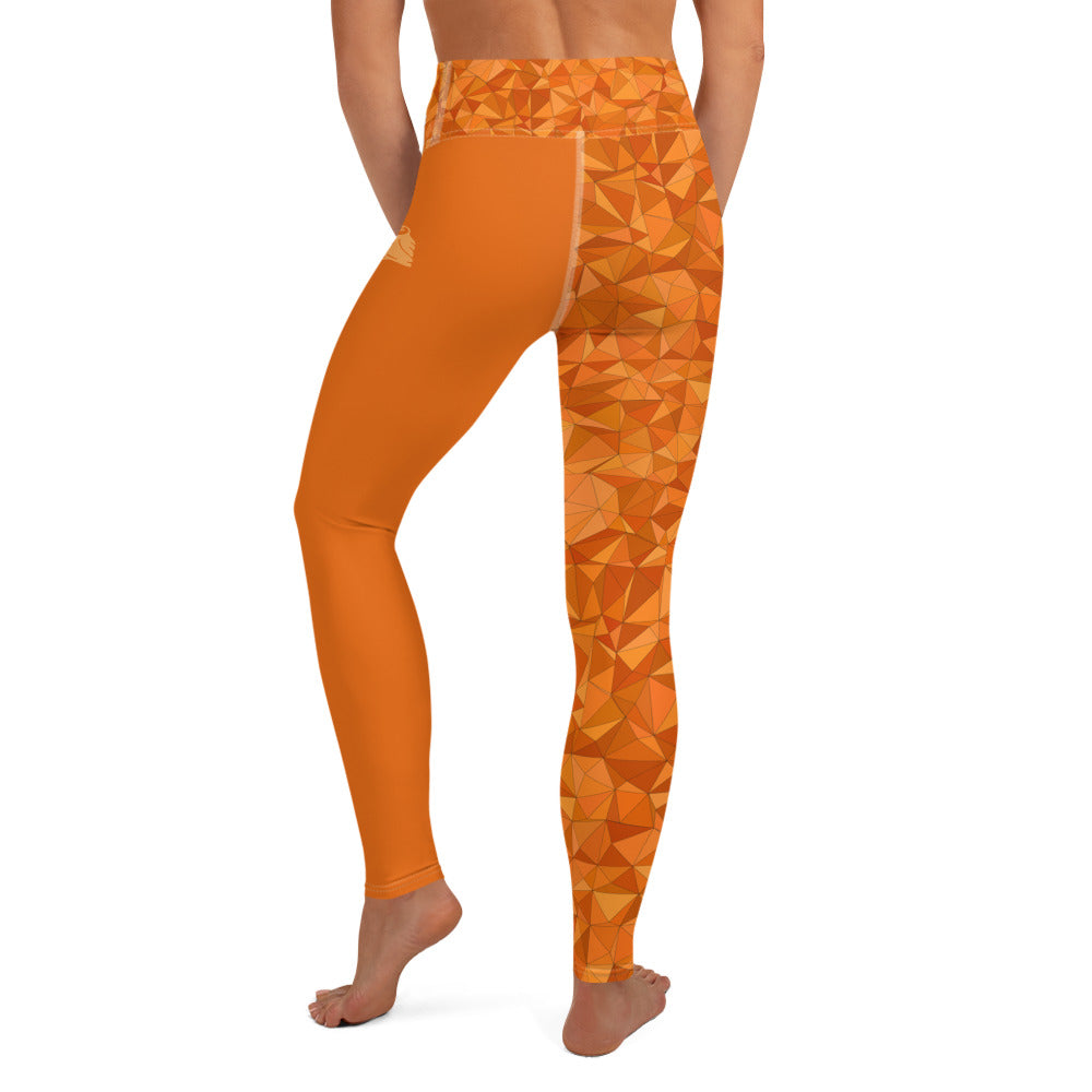 Yoga Leggings - Autumn Leaves