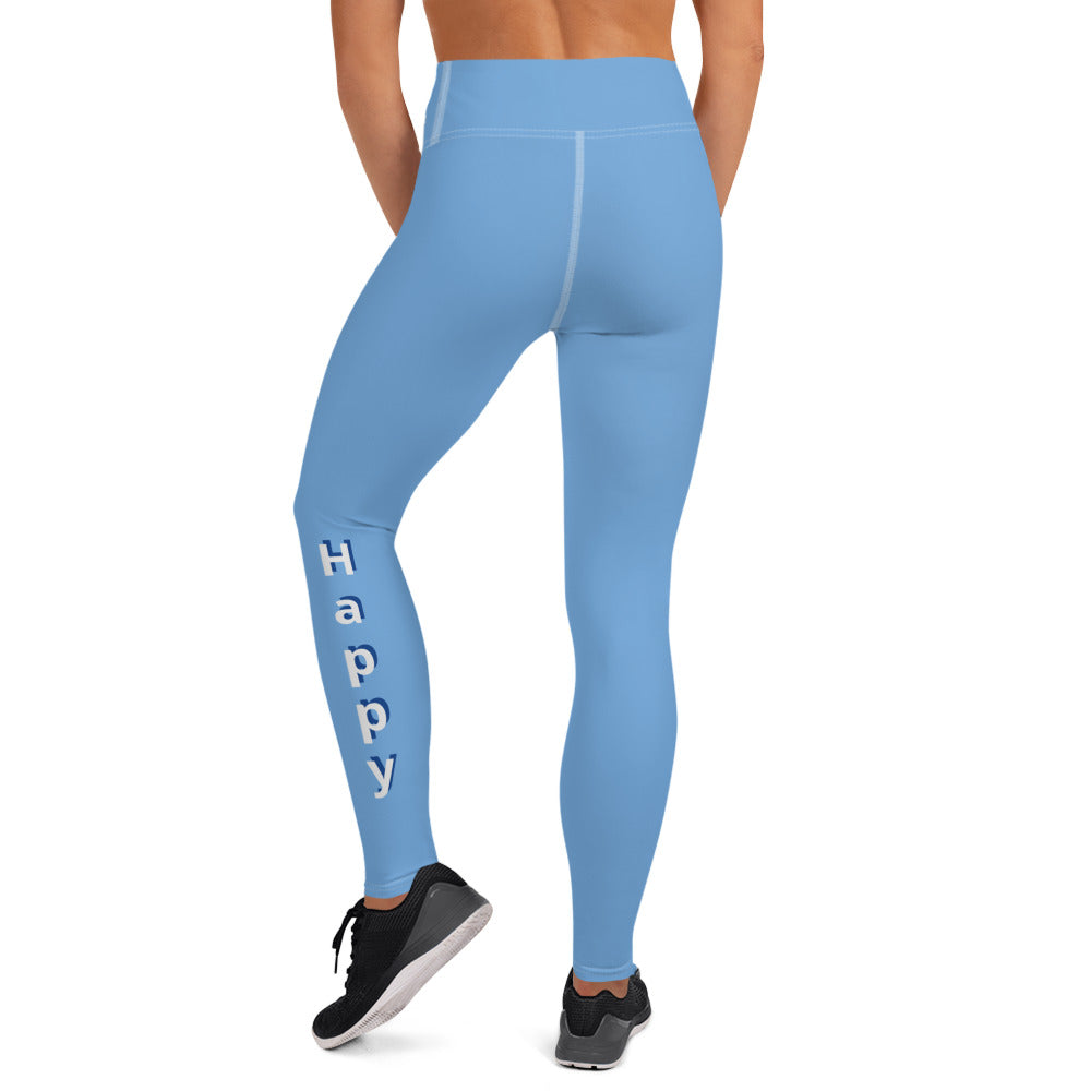 Yoga Leggings - Happy/Lucky