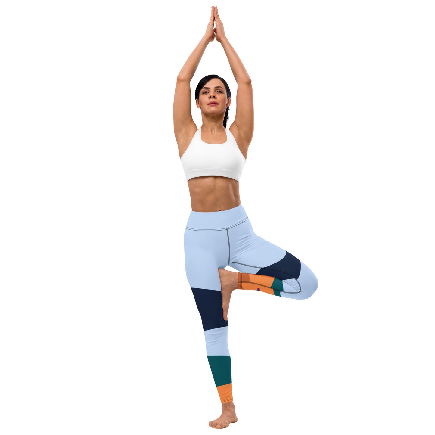 Yoga Leggings - Hawkeye Splendor