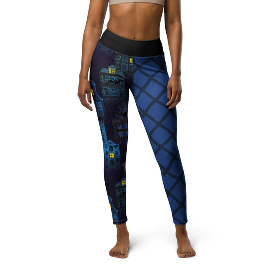 Yoga Leggings - Witch Town
