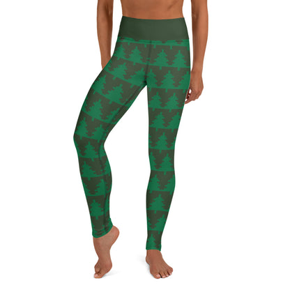 Yoga Leggings - Forest Green