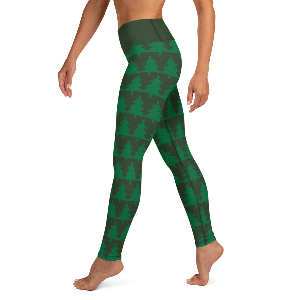 Yoga Leggings - Forest Green