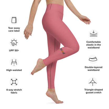 Yoga Leggings - Four Hearts