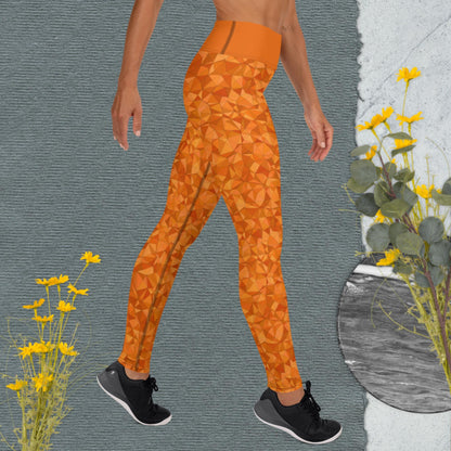 Yoga Leggings - Diamonds