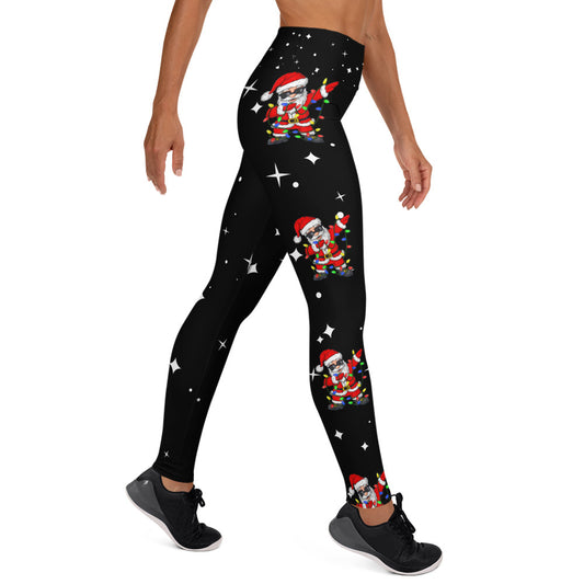 Yoga Leggings - Santa Rocks!