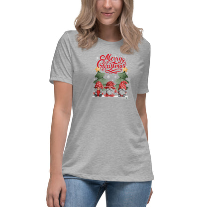 Women's Relaxed T-Shirt - MERRY GNOMES