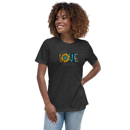 Women's Relaxed T-Shirt - LOVE