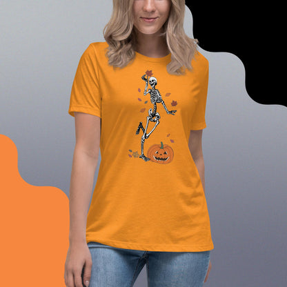Women's Relaxed T-Shirt - PUMPKIN PARTY