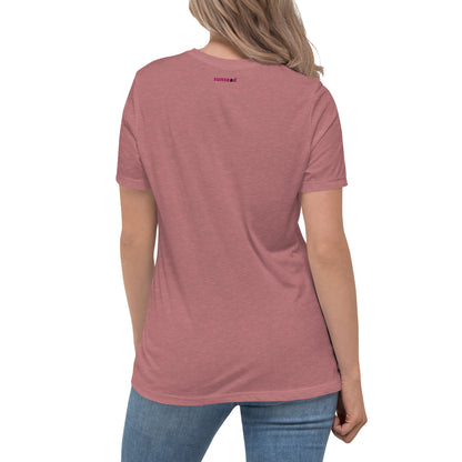 Women's Relaxed T-Shirt - Heart Flutter