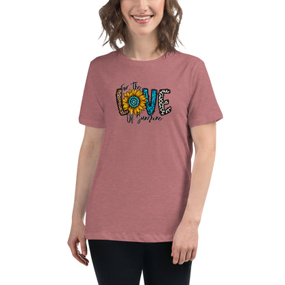 Women's Relaxed T-Shirt - LOVE