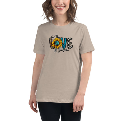 Women's Relaxed T-Shirt - LOVE