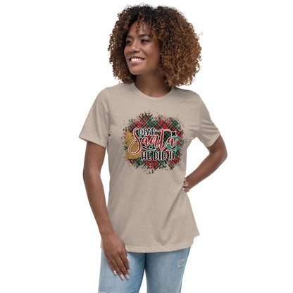Women's Relaxed T-Shirt - He Did IT