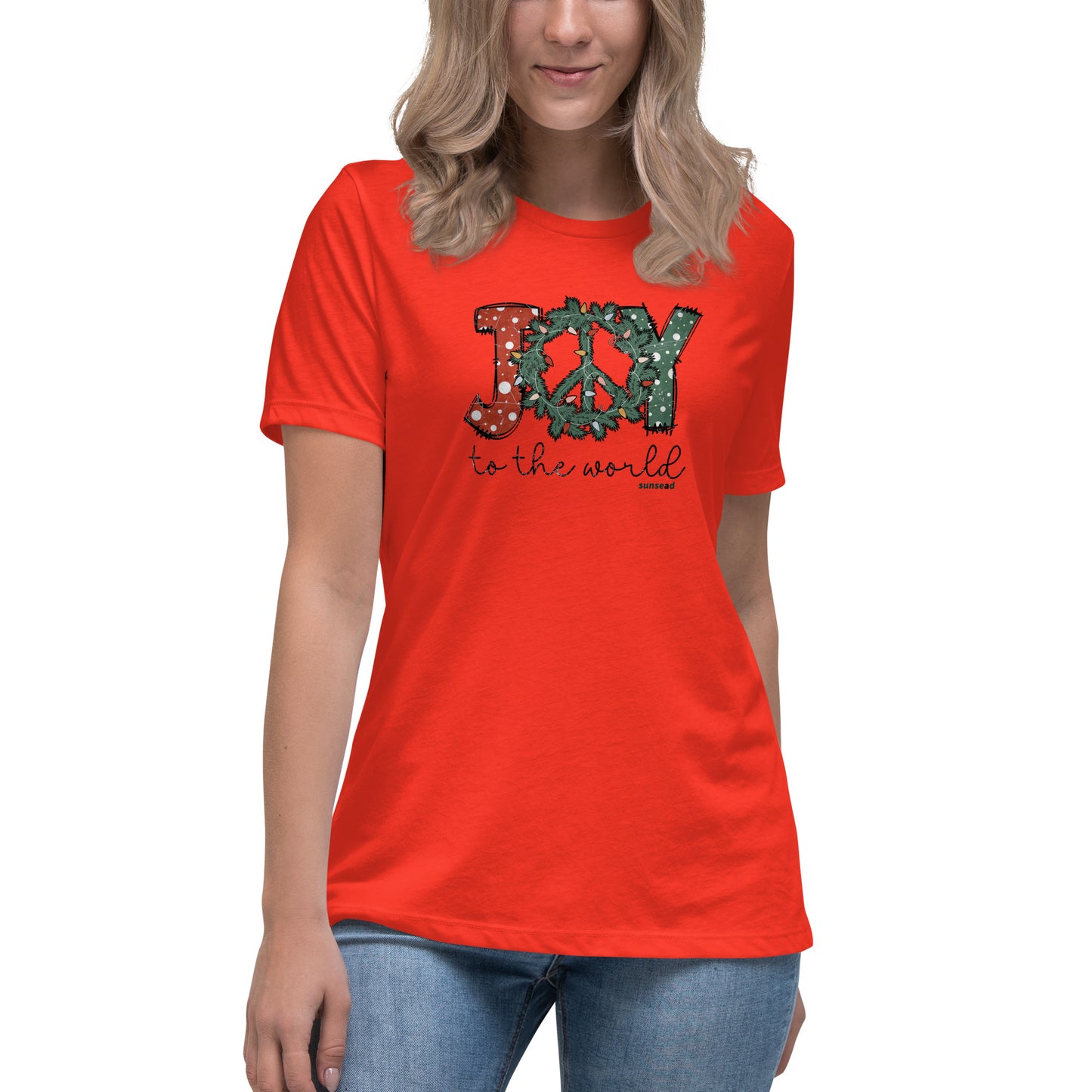 Women's Relaxed T-Shirt - Joy to the World