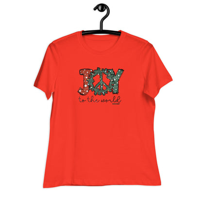 Women's Relaxed T-Shirt - Joy to the World
