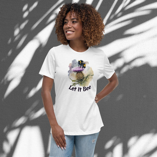 Women's Relaxed T-Shirt - Let it Bee