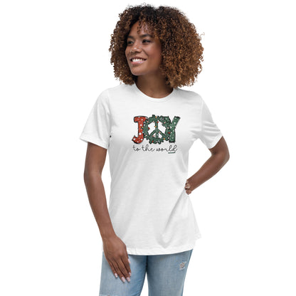 Women's Relaxed T-Shirt - Joy to the World