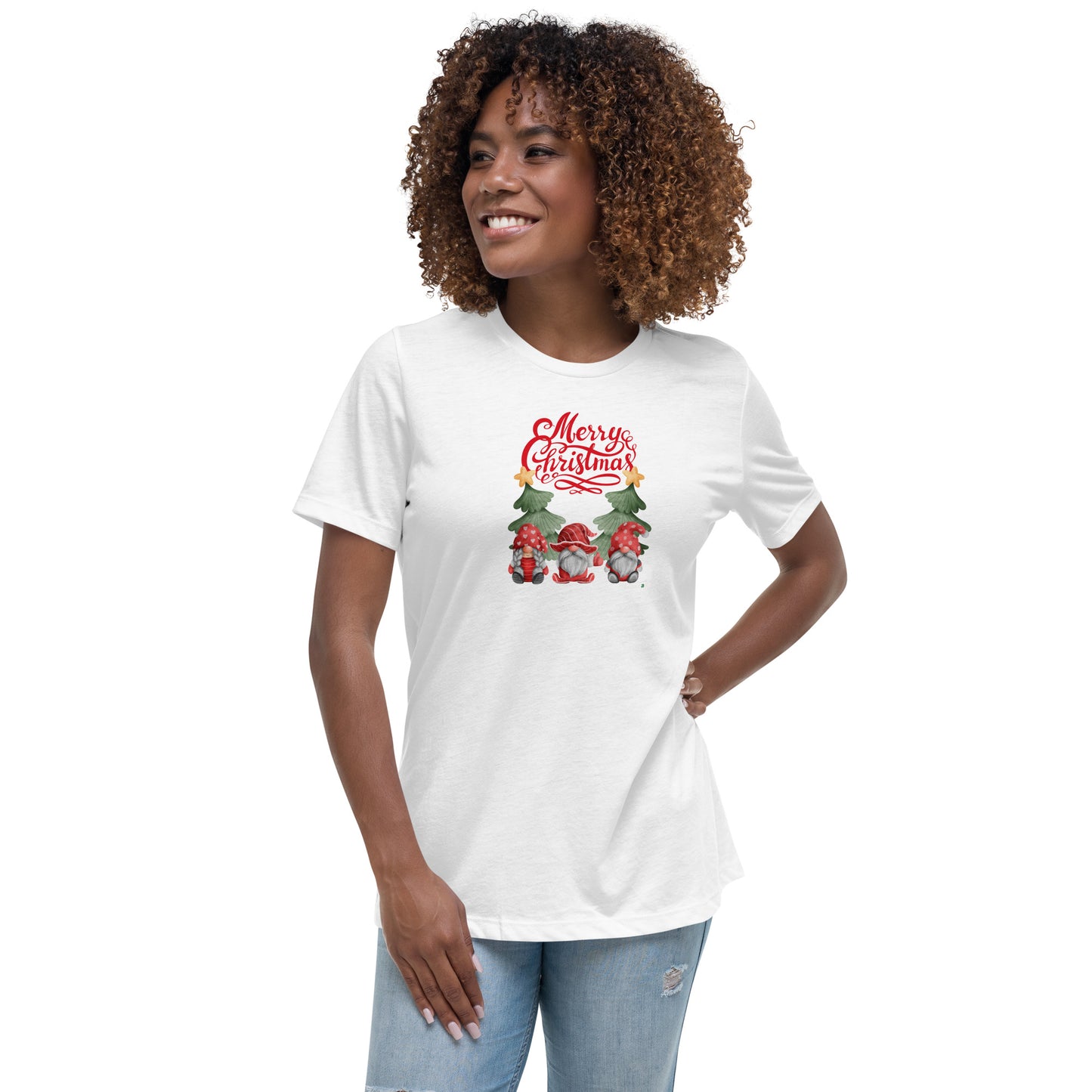 Women's Relaxed T-Shirt - MERRY GNOMES